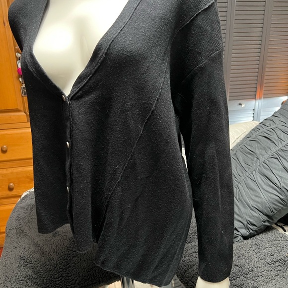 Caposhie cardigan with buttons fits like L/XL - Picture 2 of 7